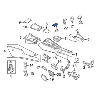 Volkswagen OE - Left Instrument Panel Cover