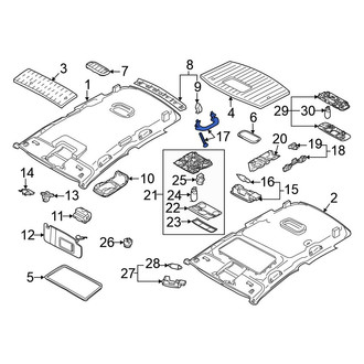 Volkswagen OE - Front Interior Grab Bar