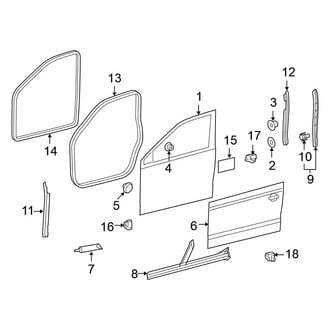 Volkswagen OE - Front Door - Door & Components (Wagon)