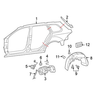 Volkswagen OE - Quarter Panel & Components (Wagon)
