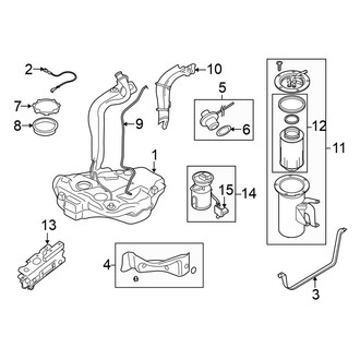 Volkswagen OE - Fuel System Components (Wagon)