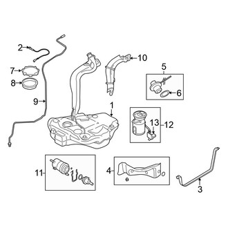 Volkswagen OE - Fuel System Components (Wagon 2.5L)