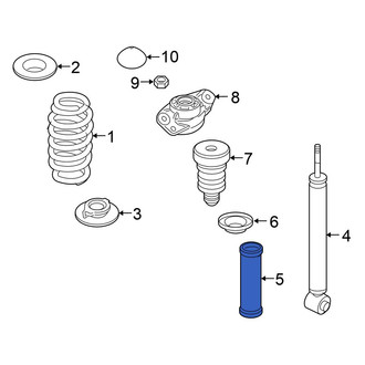 Volkswagen OE - Rear Suspension Shock Absorber Bellows