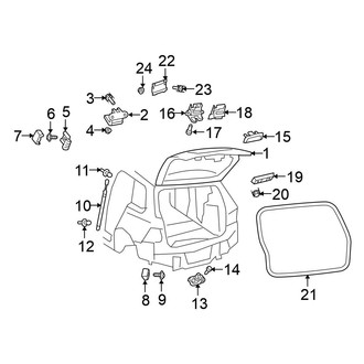 Volkswagen OE - Lift Gate (Wagon)