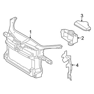Volkswagen OE - Radiator Support