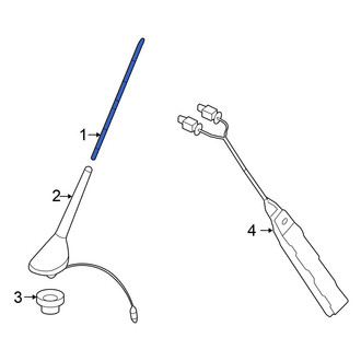 Volkswagen OE - Radio Antenna Mast