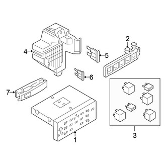 Volkswagen OE - Electrical - Fuse & Relay (Passenger Compartment)