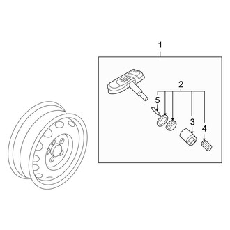 Volkswagen OE - Electrical - Tire Pressure Monitor Components (S)