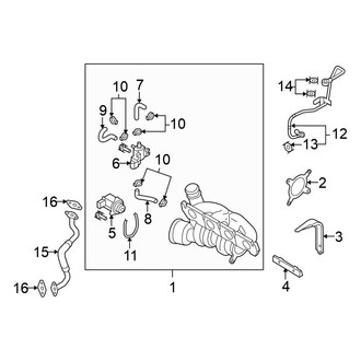 Volkswagen OE - Engine / Transaxle - Turbocharger & Components