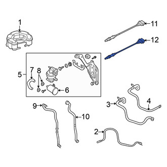 Volkswagen OE - Rear Oxygen Sensor