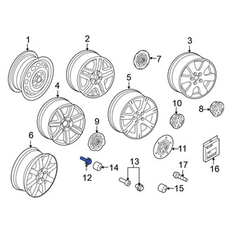 Volkswagen OE - Wheel Lug Bolt