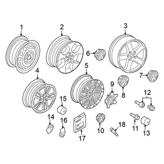 Volkswagen OE - Wheels (18")