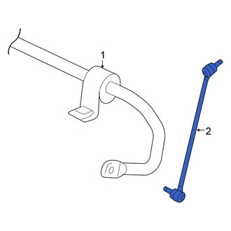 Volkswagen OE - Front Suspension Stabilizer Bar Link