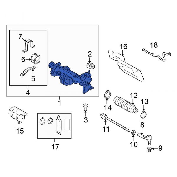 Rack and Pinion Assembly