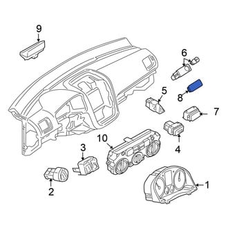 Volkswagen OE - Inner Instrument Panel Cover