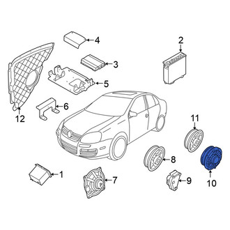 Volkswagen OE - Rear Speaker