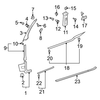 Volkswagen OE - Pillars, Rocker & Floor - Interior Trim