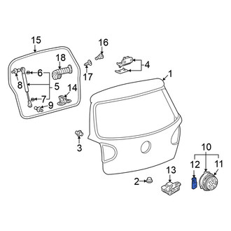 Volkswagen OE - Rear Liftgate Ajar Indicator Switch