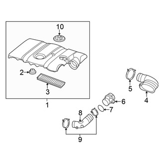 Volkswagen OE - Engine / Transaxle - Air Intake