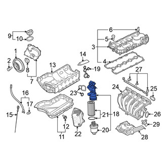 Volkswagen OE - Engine Oil Filter Adapter