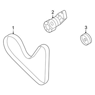 Volkswagen OE - Cooling - Belts & Pulleys