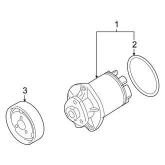 Volkswagen OE - Cooling - Water Pump (Main)