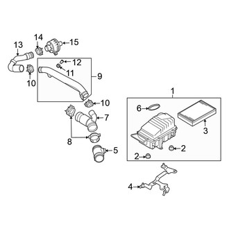 Volkswagen OE - Engine / Transaxle - Air Intake