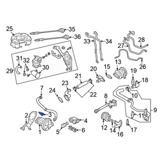 Volkswagen OE - Secondary Air Injection Pump Mount Insulator