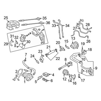 Volkswagen OE - Emission System - Emission Components