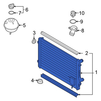 Volkswagen OE - Radiator