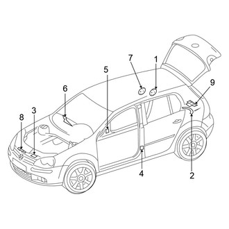 Volkswagen OE - Information Labels - Labels