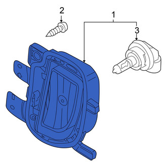 Volkswagen OE - Front Left Fog Light