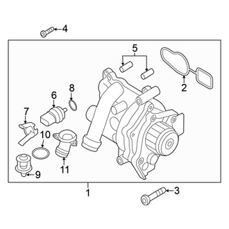 Volkswagen OE - Cooling - Water Pump (Main)