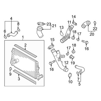 Volkswagen OE - Cooling - Intercooler (Front Components)