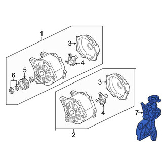 Volkswagen OE - Alternator Bracket