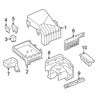 Volkswagen OE - Electrical - Fuse & Relay (Engine Compartment)