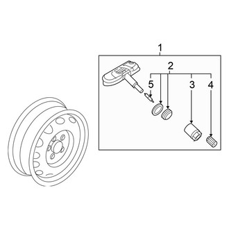Volkswagen OE - Electrical - Tire Pressure Monitor Components (Base)