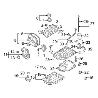 Volkswagen OE - Engine / Transaxle - Engine Parts