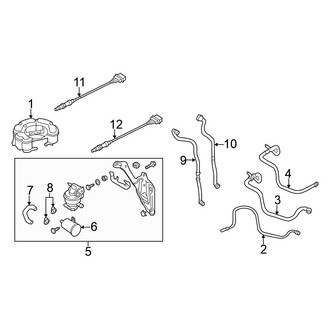 Volkswagen OE - Emission System - Emission Components