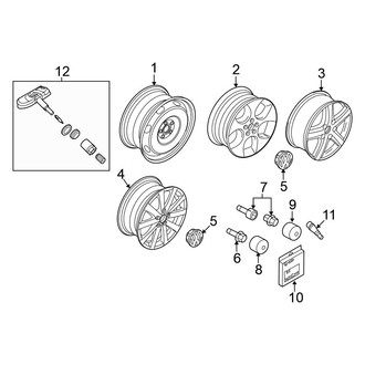 Volkswagen OE - Wheels (17")
