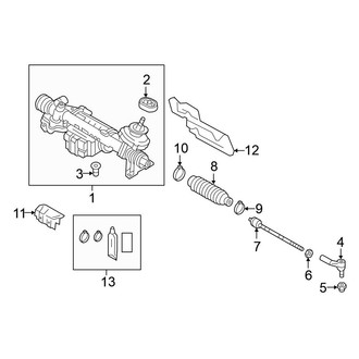 Volkswagen OE - Steering Gear & Linkage