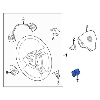 Volkswagen OE - Heated Steering Wheel Module