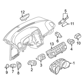Volkswagen OE - Instrument Panel - Cluster & Switches
