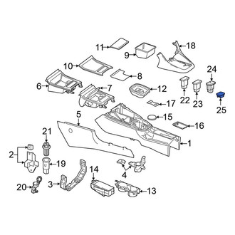 Volkswagen OE - Front Inner Instrument Panel Cover