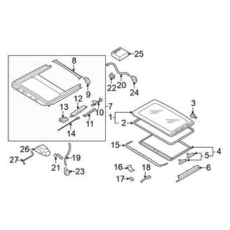 Volkswagen OE - Roof - Sunroof