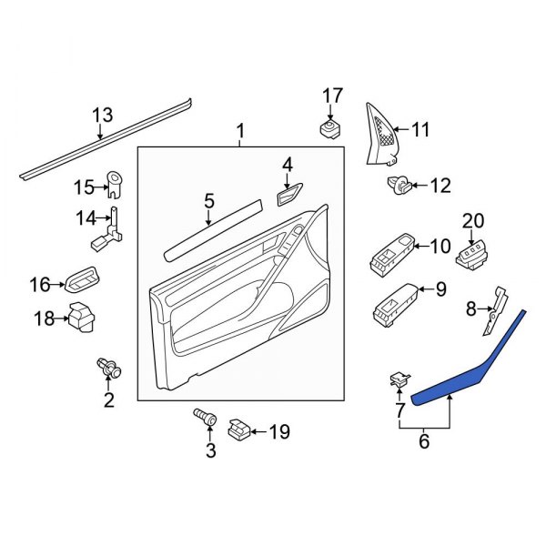 Exterior Door Handle Cover