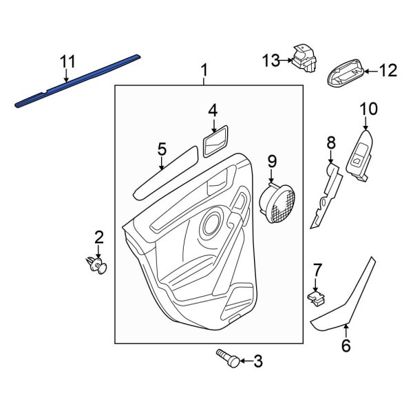 Door Window Belt Weatherstrip