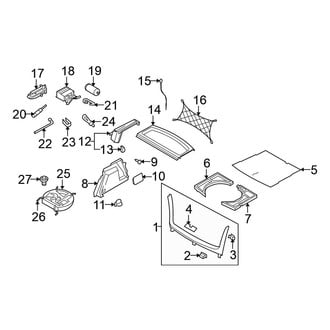 Volkswagen OE - Rear Body & Floor - Interior Trim