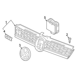 Volkswagen OE - Grille & Components