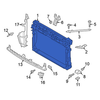 Volkswagen OE - Front Radiator Support Panel
